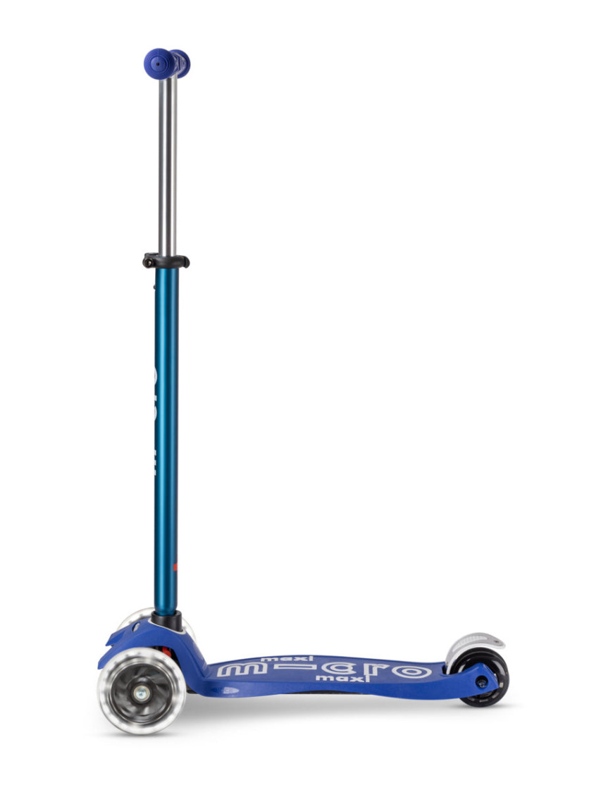 Hulajnoga dla dzieci Maxi Micro Deluxe LED Blue/White