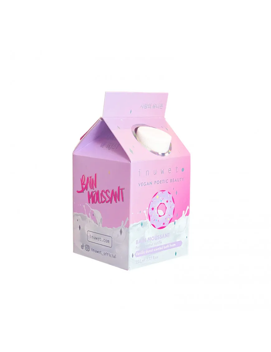 Płyn do kąpieli 230 ml Donut waniliowy INUWET