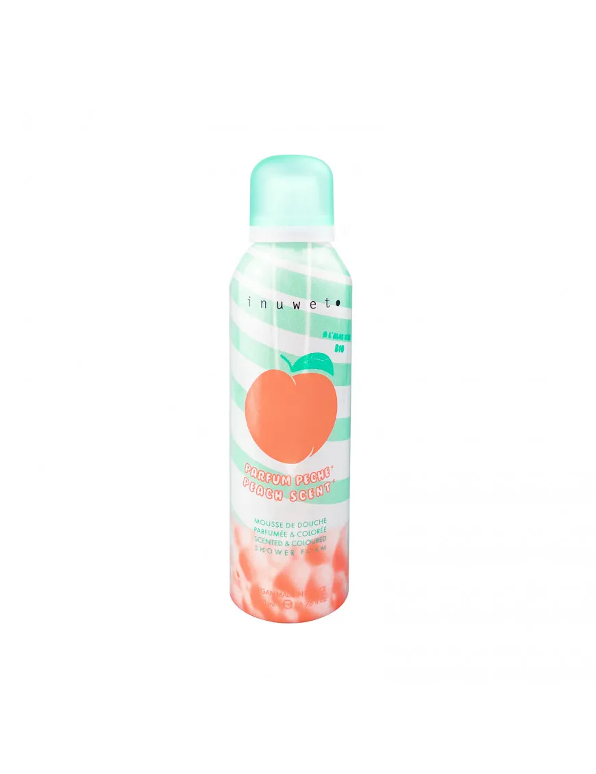 Pianka pod prysznic 200 ml Brzoskwinia INUWET