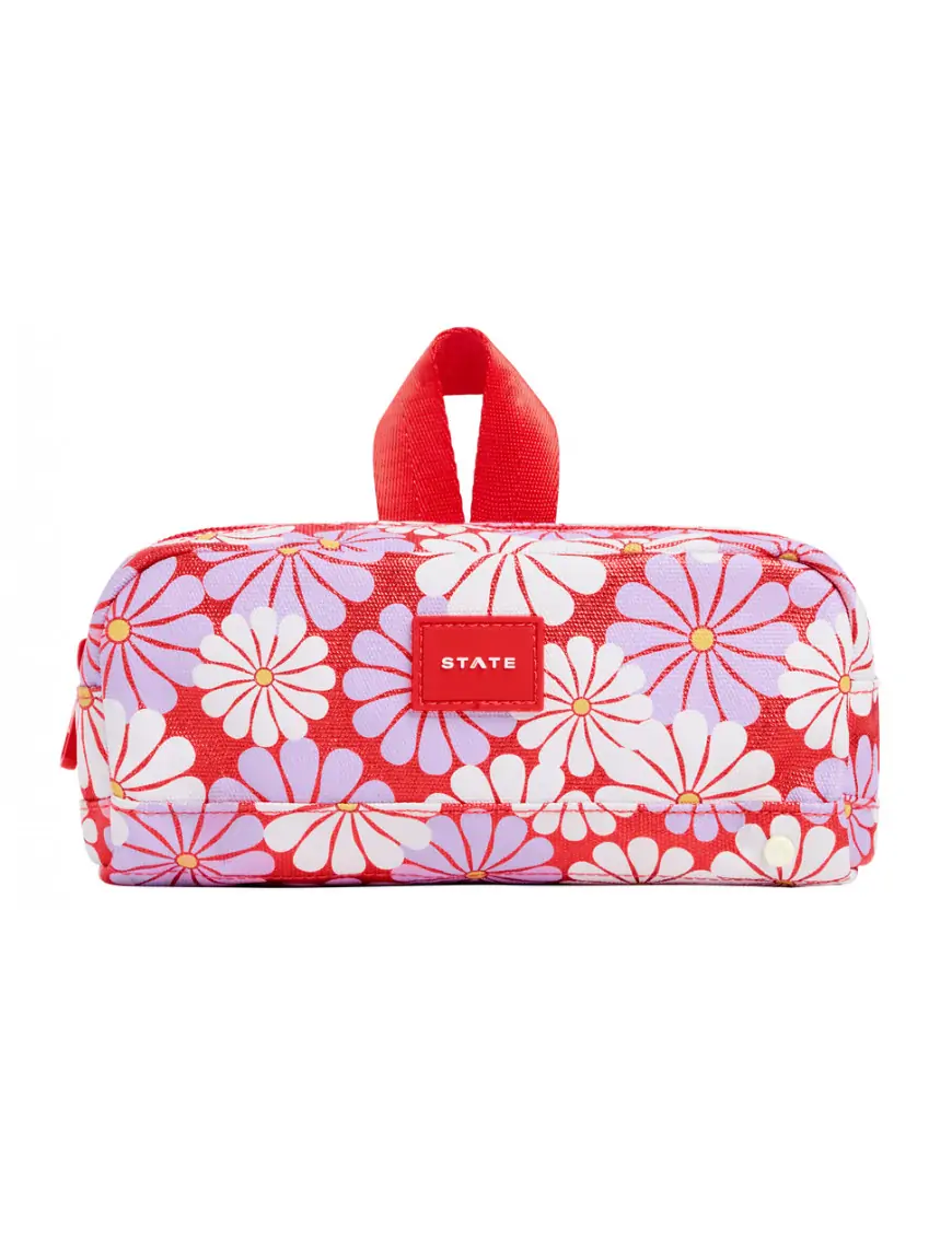 Piórnik Clinton Metallic Ruby Floral STATE BAGS