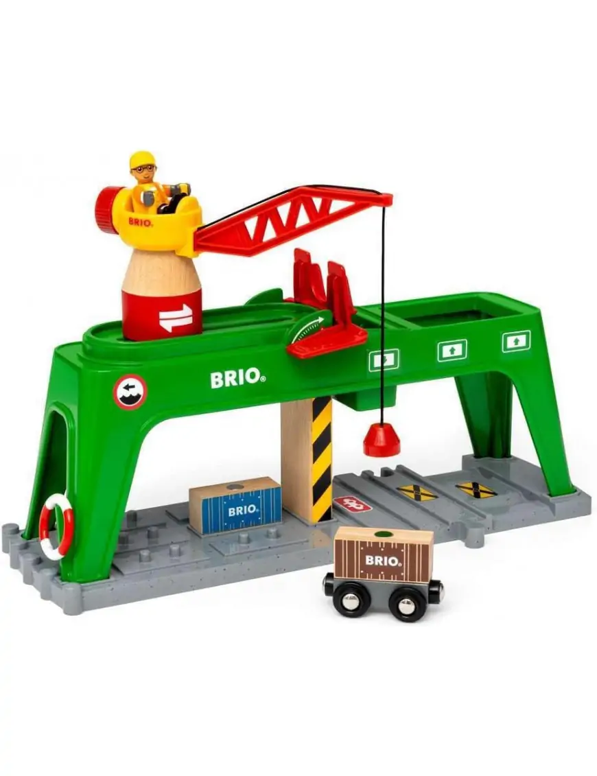 BRIO Dźwig kontenerowy