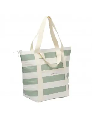 Torba chłodząca La Palma Sage Stripe Sunnylife