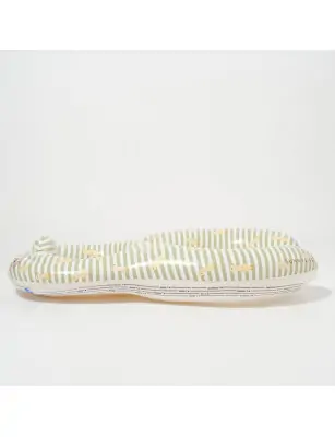 Pływający fotelik dla niemowląt EU Duck Sage Stripe Sunnylife