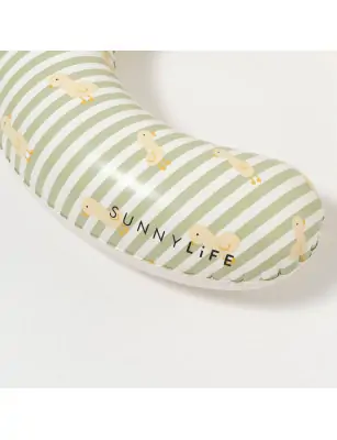 Pływający fotelik dla niemowląt EU Duck Sage Stripe Sunnylife