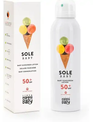 Linea MammaBaby - Balsam z filtrem przeciwsłonecznym SPF 50+ Eco Reef Baby, 150ml
