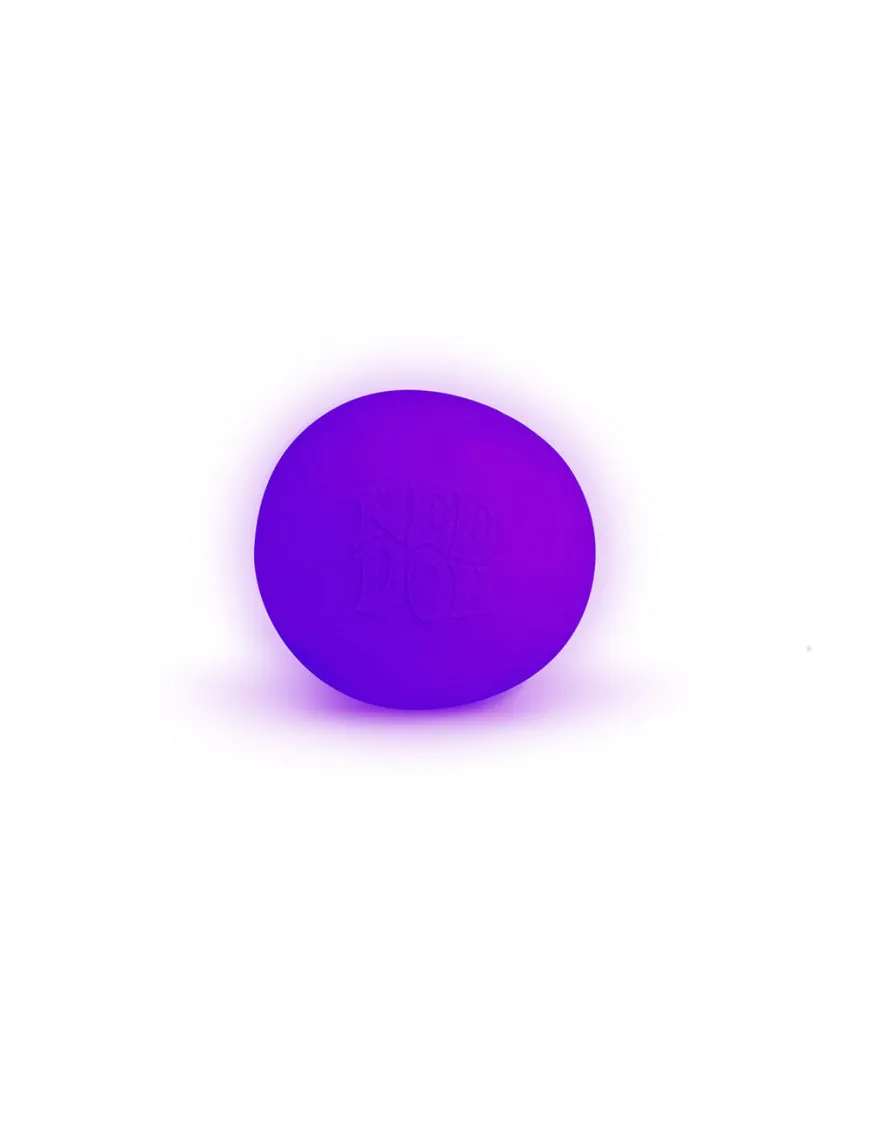 Sensoryczny gniotek świecący w ciemności Glow in the Dark Needoh fioletowy