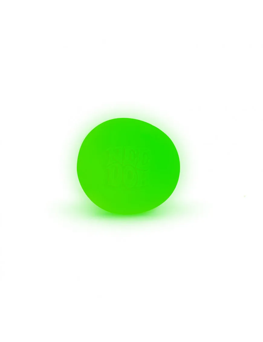 Sensoryczny gniotek Schylling - Glow in the Dark Needoh zielony