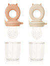LIEWOOD gryzak do podawania owoców 2-pack Tuscany rose