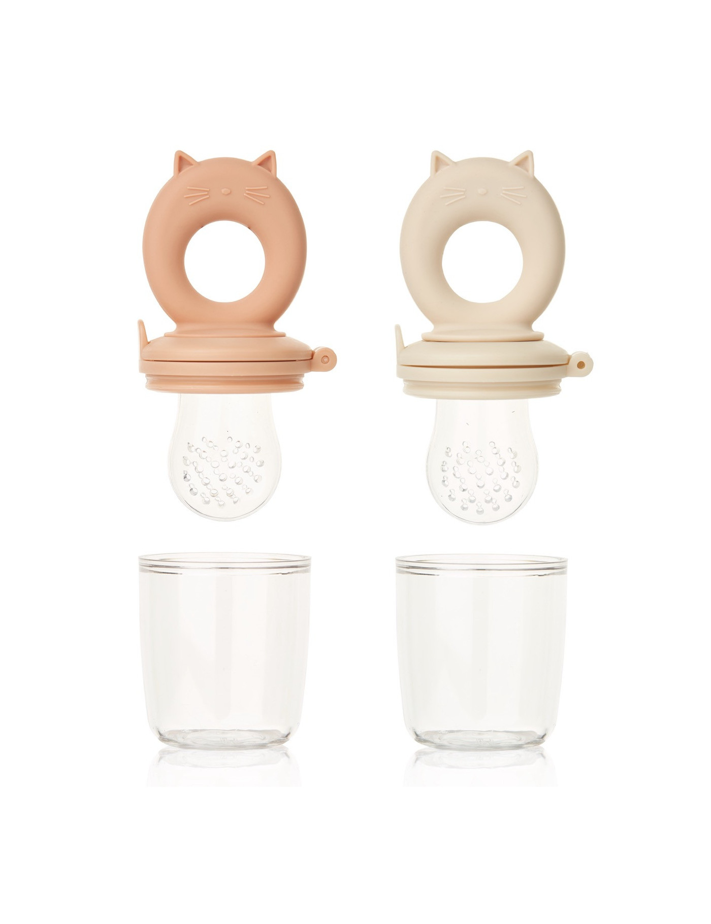 LIEWOOD gryzak do podawania owoców 2-pack Tuscany rose