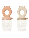 LIEWOOD gryzak do podawania owoców 2-pack Tuscany rose