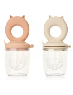 LIEWOOD gryzak do podawania owoców 2-pack Tuscany rose