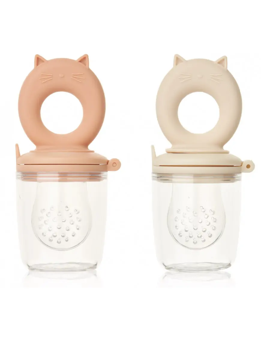 LIEWOOD gryzak do podawania owoców 2-pack Tuscany rose
