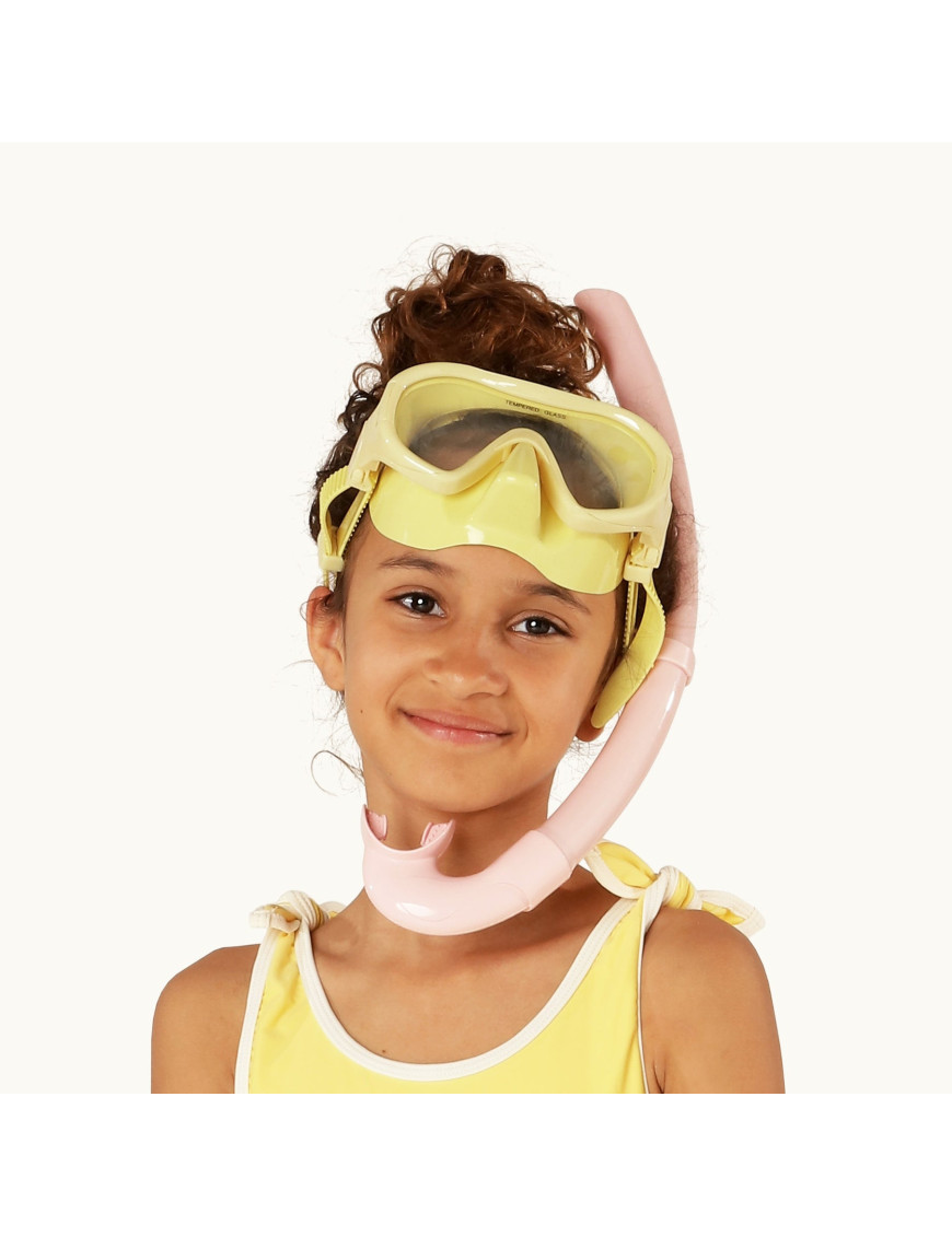Zestaw do snorkeling dla dzieci CITRON & FRENCH ROSE Petit Pommes
