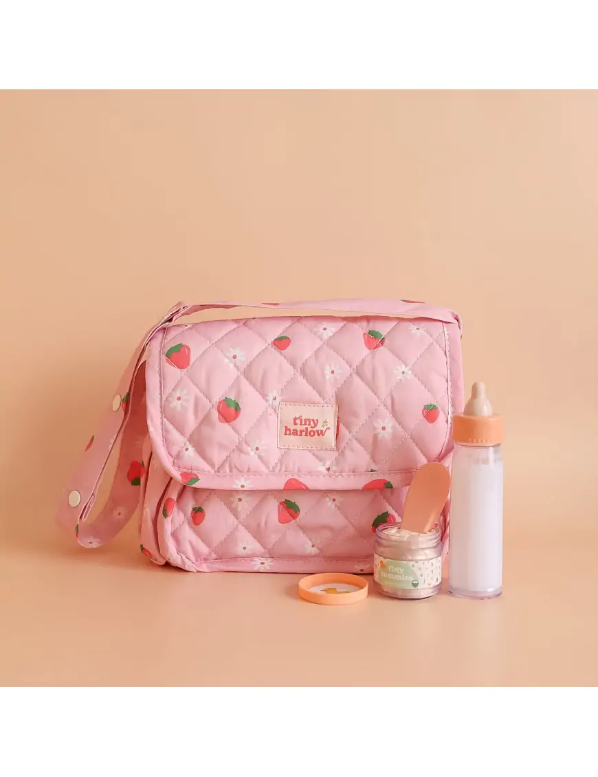 Tiny Harlow Torba z akcesoriami dla lalek Strawberry Picnic