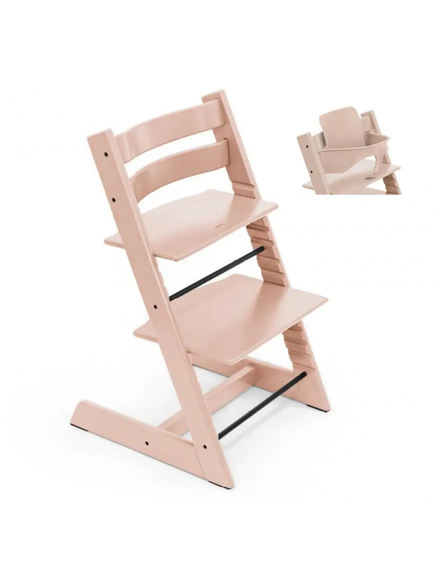 Krzesełko Stokke TRIPP TRAPP 2w1 w zestawie z Baby Set
