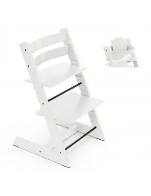 Krzesełko Stokke TRIPP TRAPP 2w1 w zestawie z Baby Set