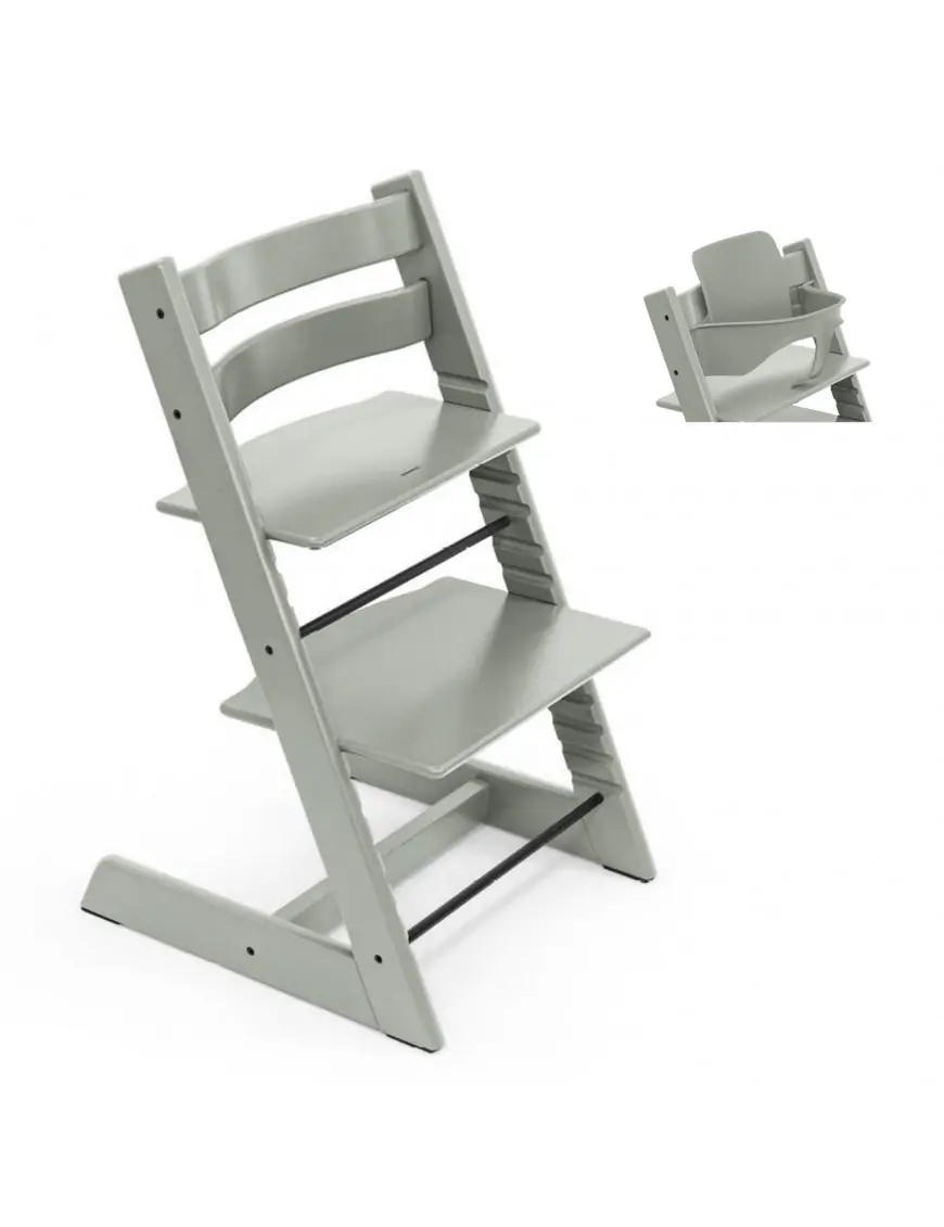 Krzesełko Stokke TRIPP TRAPP 2w1 w zestawie z Baby Set