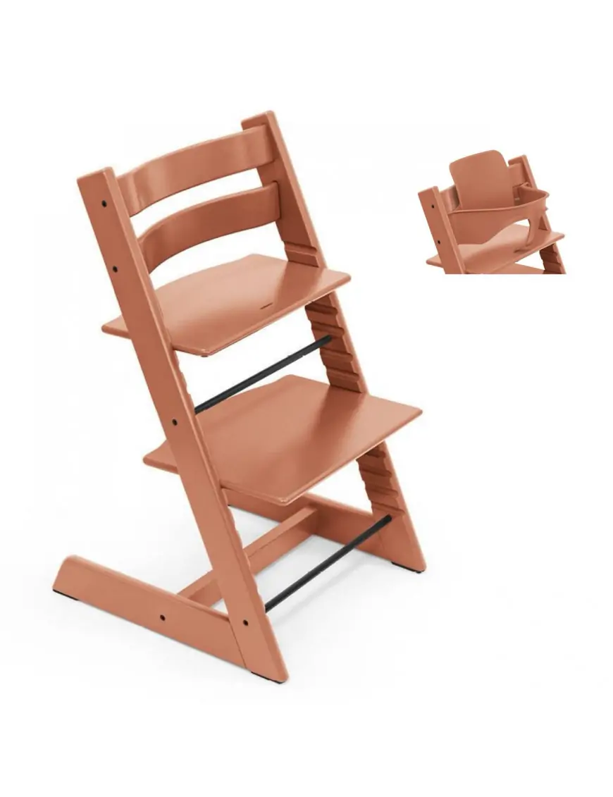 Krzesełko Stokke TRIPP TRAPP 2w1 w zestawie z Baby Set