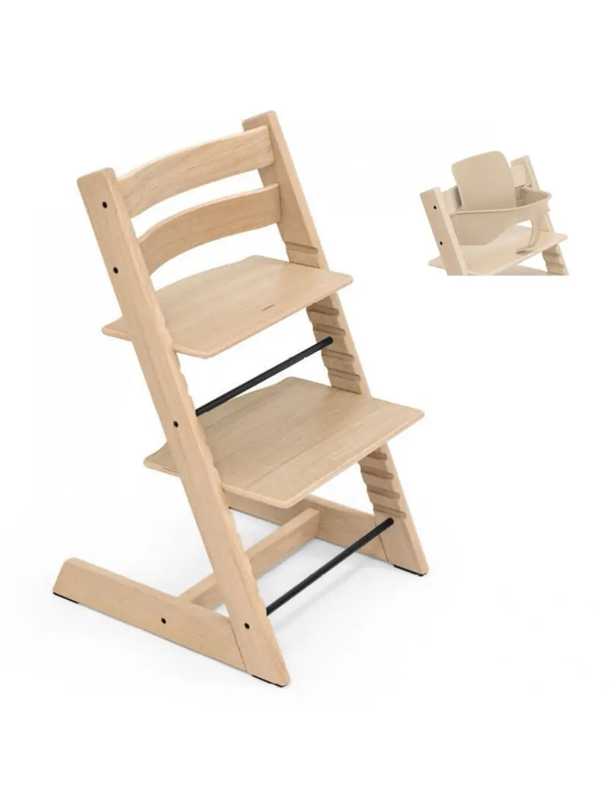 Krzesełko Stokke TRIPP TRAPP 2w1 w zestawie z Baby Set