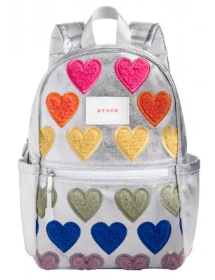 Plecak do szkoły i przedszkola Kene Mini Fuzzy Hearts STATE BAGS