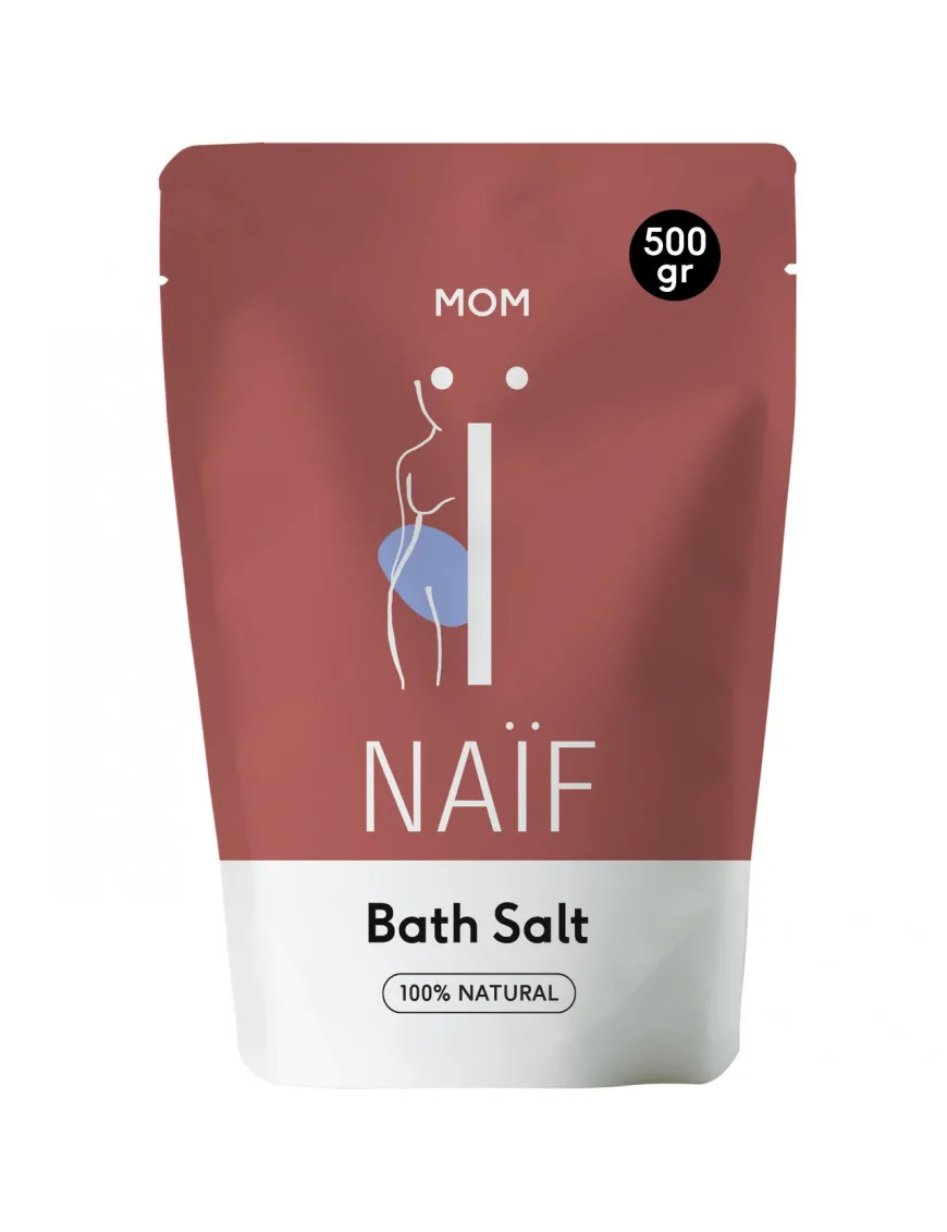 Naïf  - Sól magnezowa do kąpieli dla kobiet w ciąży, 500 g