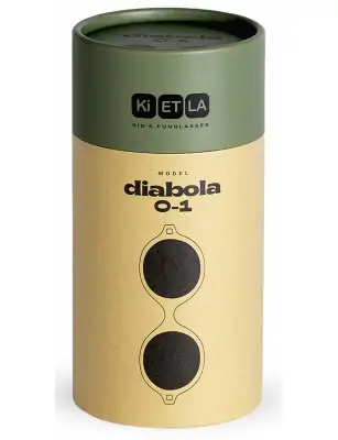 KiETLA, Okulary przeciwsłoneczne Diabola, 0-1, Kaki