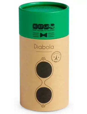 KiETLA, Okulary przeciwsłoneczne Diabola, 0-1, Grass