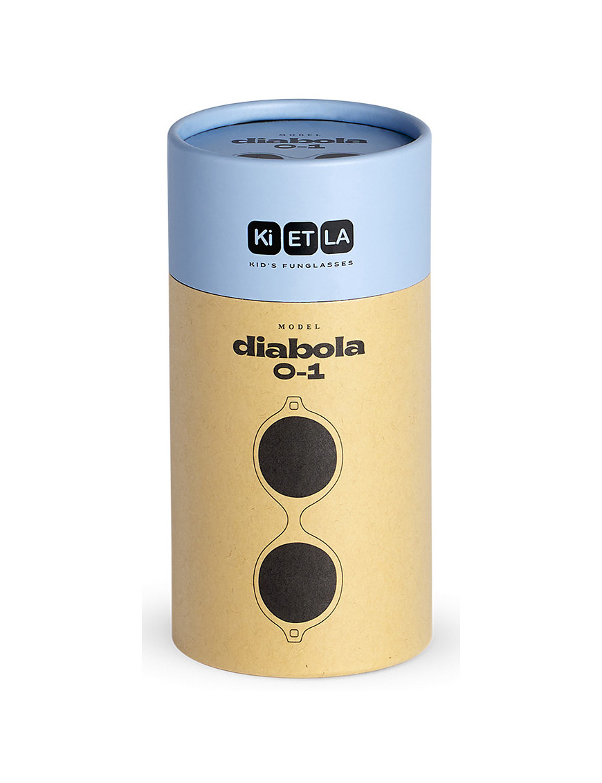 KiETLA, Okulary przeciwsłoneczne Diabola, 0-1, Light Blue