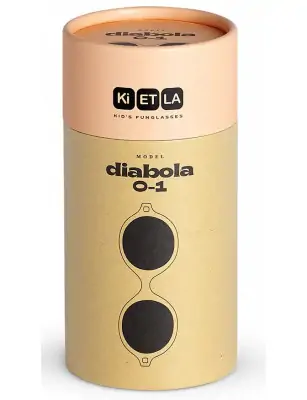 KiETLA, Okulary przeciwsłoneczne Diabola, 0-1, Apricot