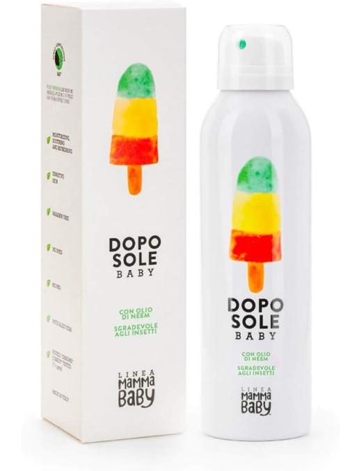 Linea Mamma, Spray po opalaniu z olejkiem Baby 150ml Giovannino
