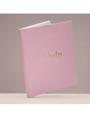 oh baby - Pamiętnik dziecka Powder Pink