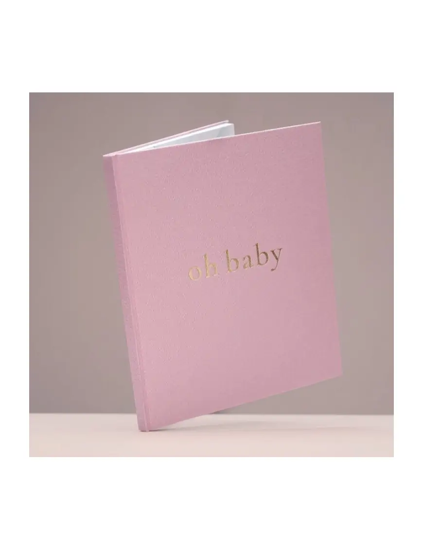 oh baby - Pamiętnik dziecka Powder Pink