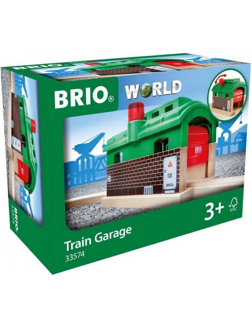 BRIO World Garaż dla lokomotywy.