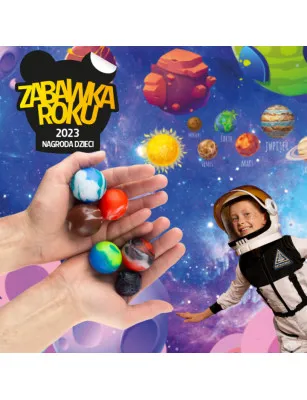 Zestaw do tworzenia żelowych planet i gwiazd TUBI JELLY– Planets, TUBAN