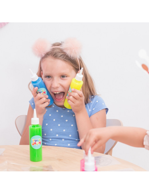 Zestaw Tubi Jelly TUBAN 6 kolorów + małe akwarium  Jednorożec