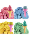 Zestaw Fluffy Sand TUBAN - Puszysty piasek Lodziarnia