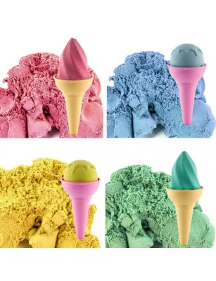 Zestaw Fluffy Sand TUBAN - Puszysty piasek Lodziarnia