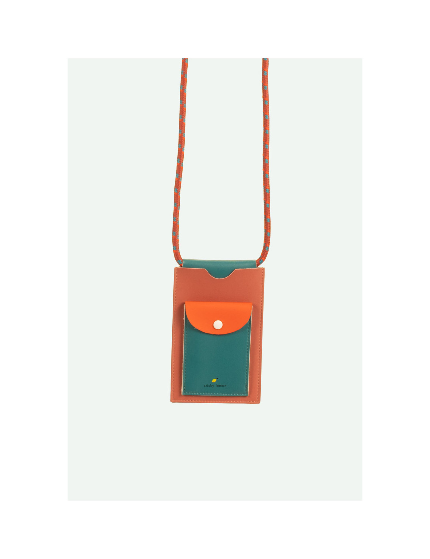 Sticky Lemon - Torebka na telefon i karty Better Together - athletics track