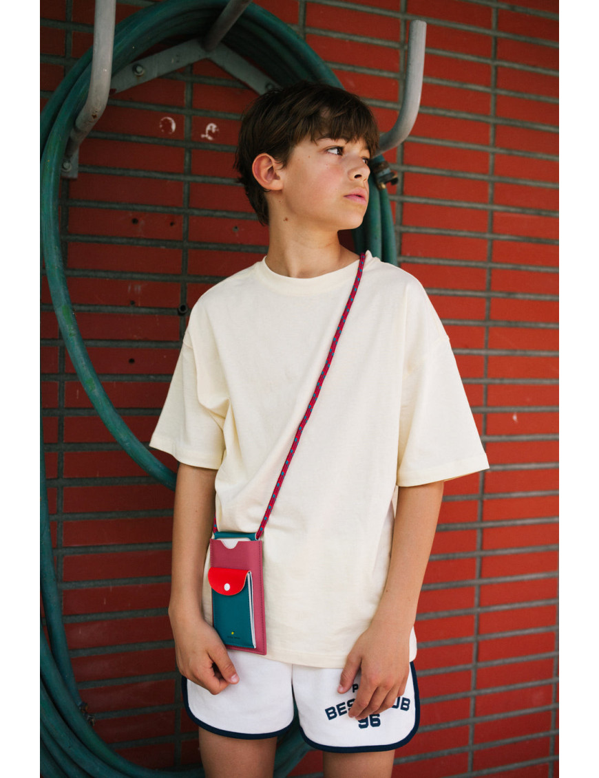 Sticky Lemon - Torebka na telefon i karty Better Together - athletics track