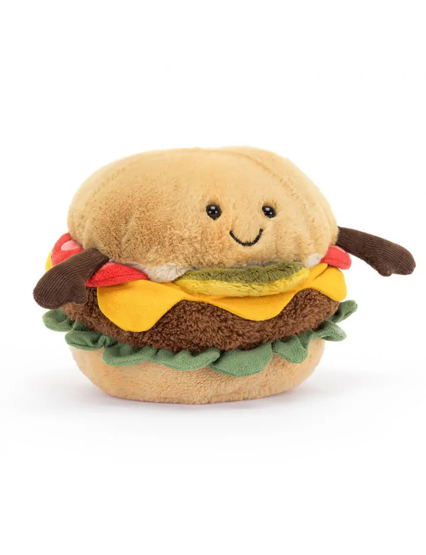 Jellycat Wesoły Burger 11 cm
