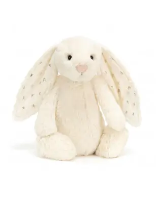 Jellycat Króliczek Gwiazdkowe Uszy Kremowy 31 cm