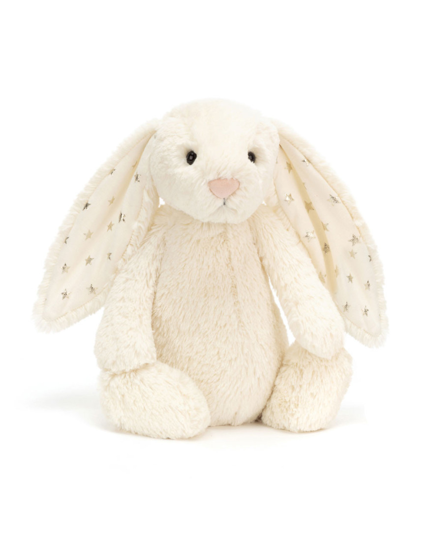 Jellycat Króliczek Gwiazdkowe Uszy Kremowy 31 cm