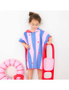 QUUT Dwustronne poncho kąpielowe dla dzieci Cherry Red
