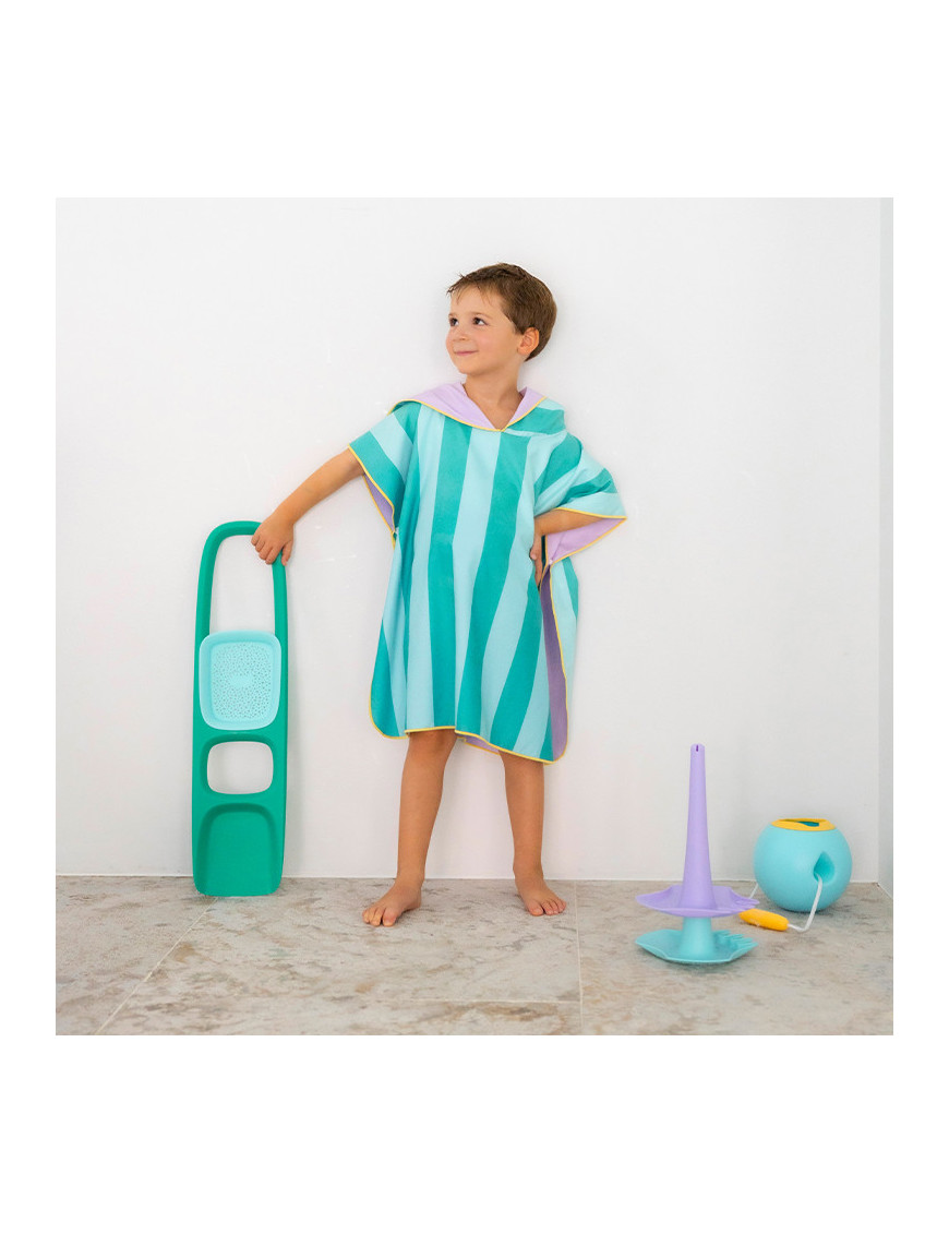 QUUT Dwustronne poncho kąpielowe dla dzieci Lagoon