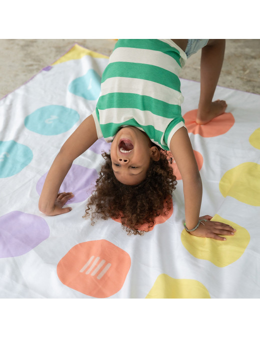 QUUT Dwustronny ręcznik plażowy PlayTowels XL (180 x 180cm) Balancing Game
