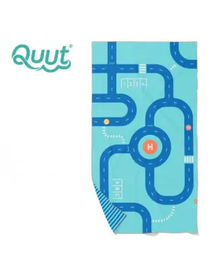 QUUT Dwustronny ręcznik plażowy PlayTowels L (180 x 100cm) Road