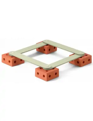 MODU - Balance Track - Burnt Orange / Dusty Green