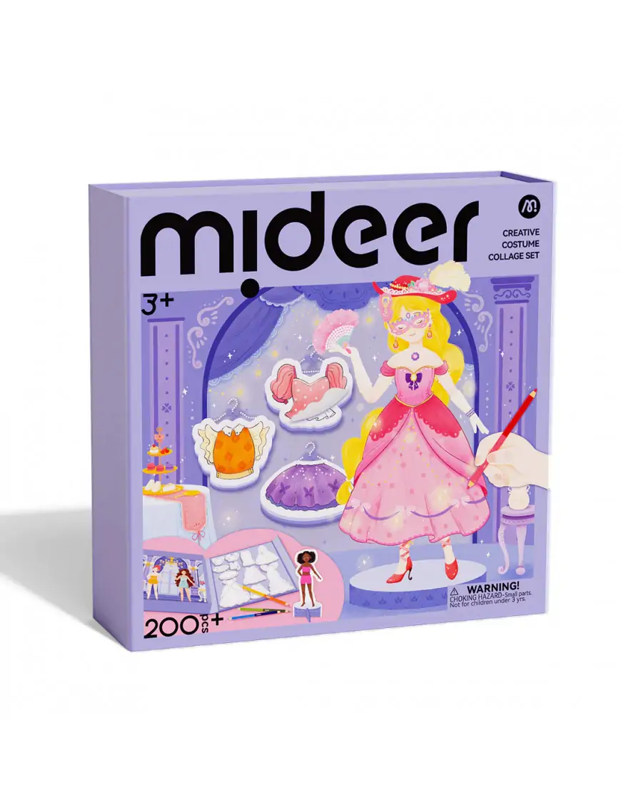 Kolorowanka przebieranka Bal Mideer