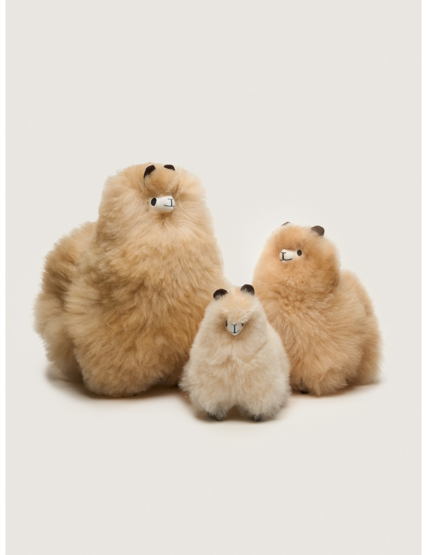 Puszysta alpaka Blonde 32 cm, HUACAYA Puszysta alpaka Blonde 32 cm, HUACAYA