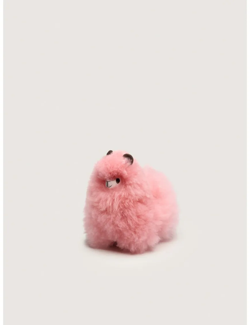 Puszysta alpaka Candy Pink 18 cm, HUACAYA
